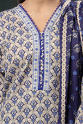 Zellbury | Winter Pret | Kurta Shawl Trouser - 3153 - House Of Hania