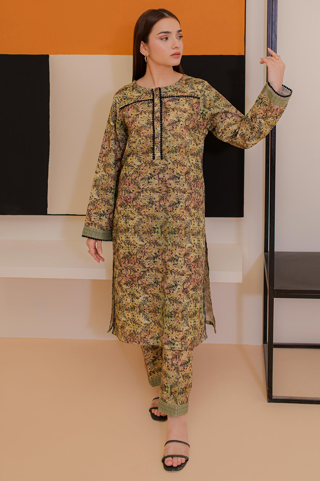 Zellbury | Winter Pret | Kurta Trouser - 2927 - House Of Hania
