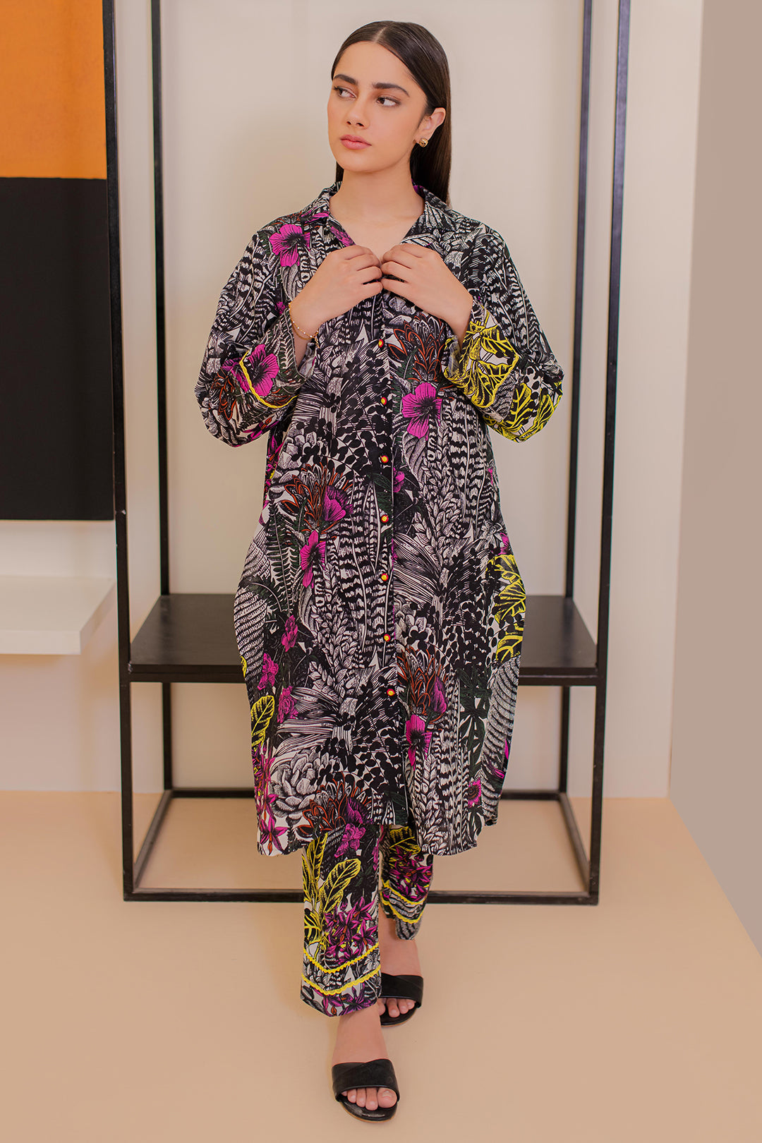 Zellbury | Winter Pret | Kurta Trouser - 2928 - House Of Hania