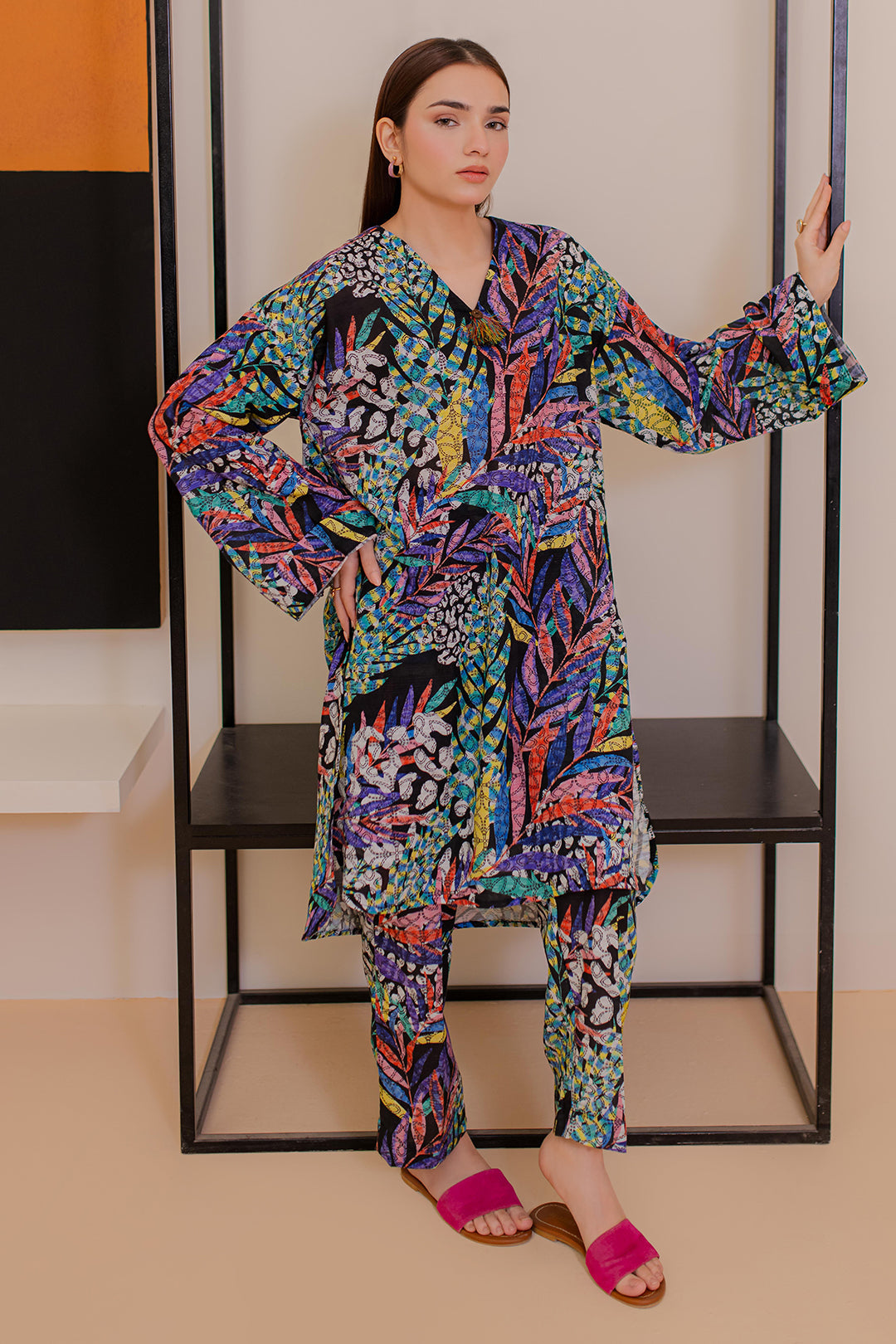 Zellbury | Winter Pret | Kurta Trouser - 2934 - House Of Hania