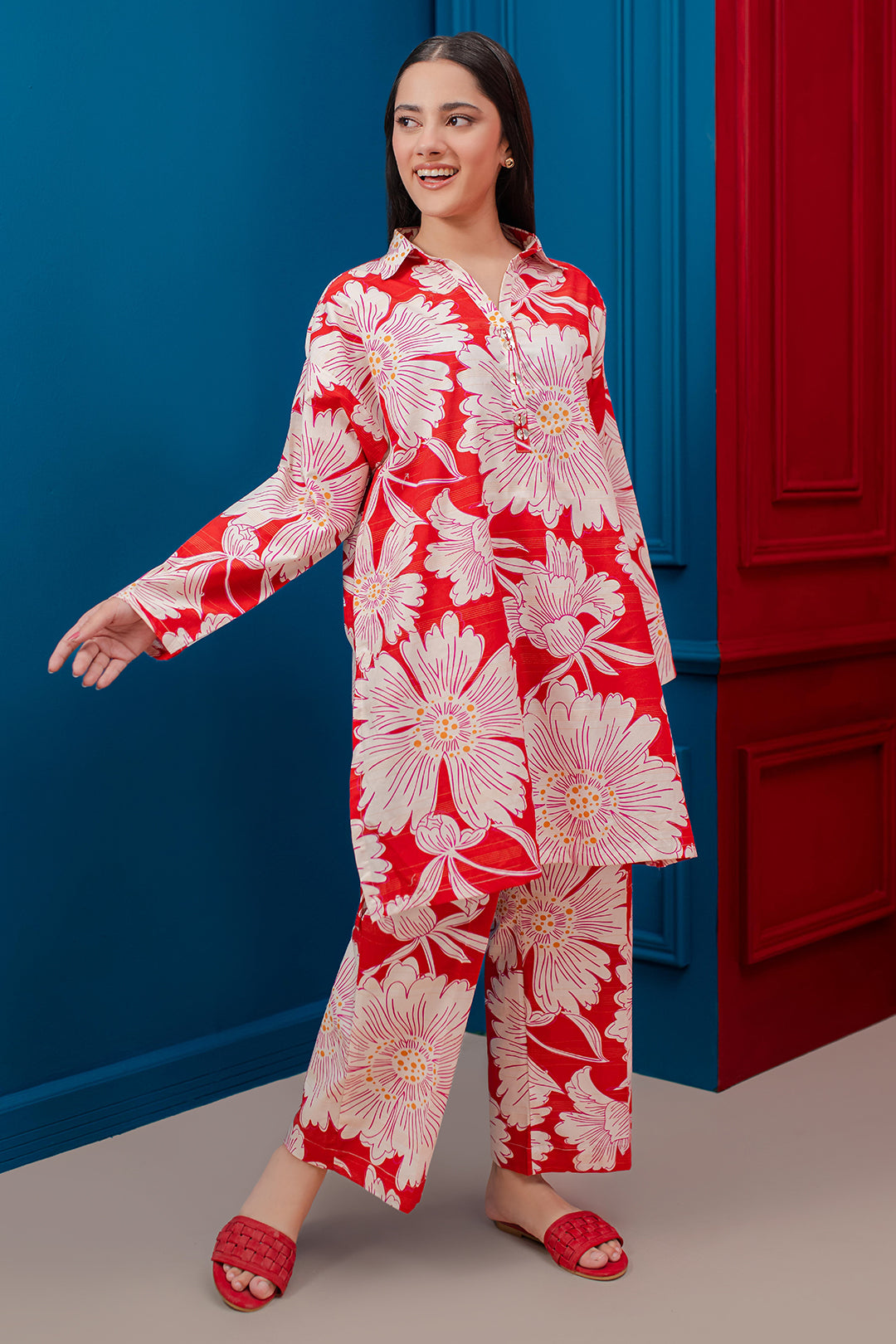 Zellbury | Winter Pret | Kurta Trouser - 2984 - House Of Hania