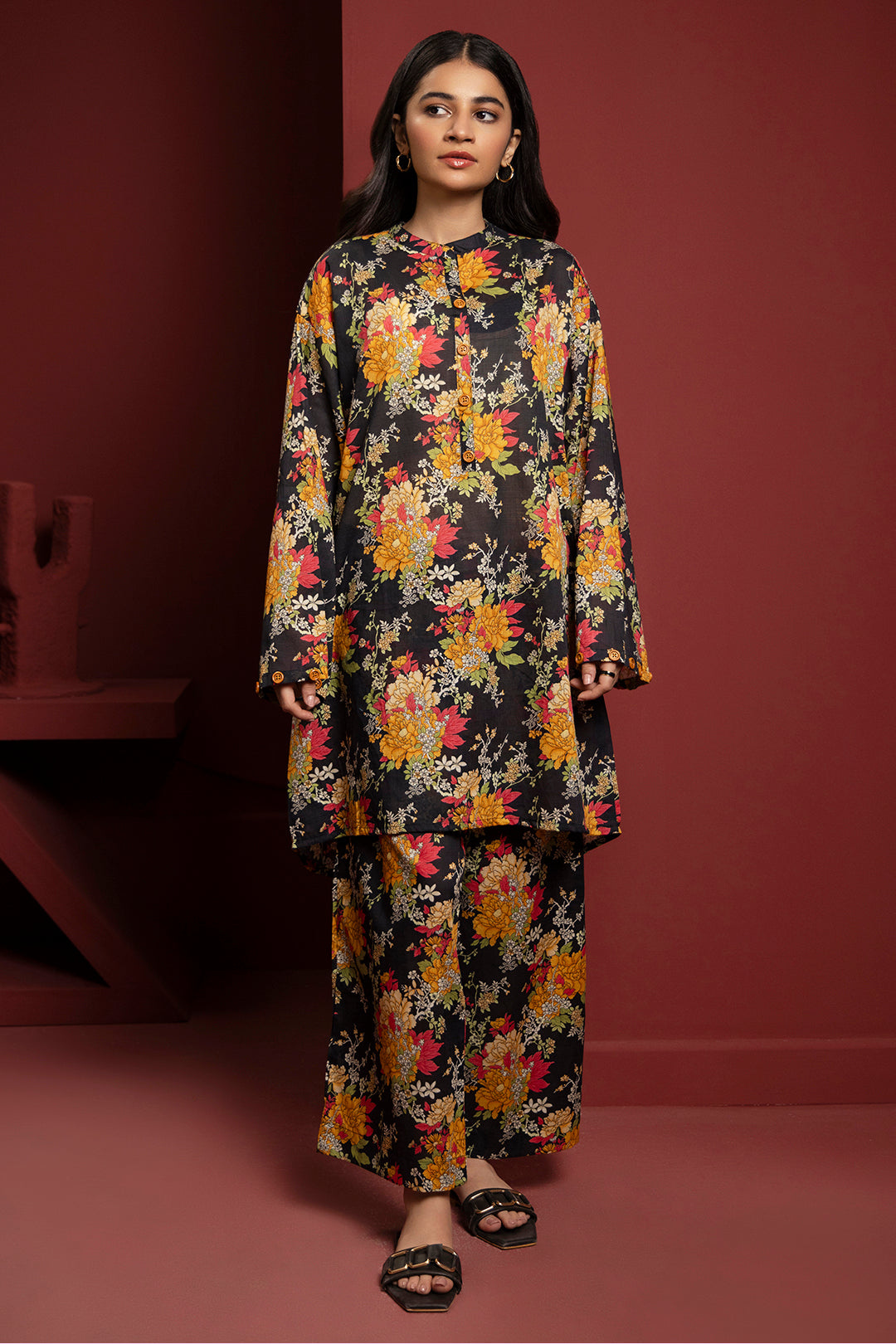 Zellbury | Winter Pret | Kurta Trouser - 3034 - House Of Hania