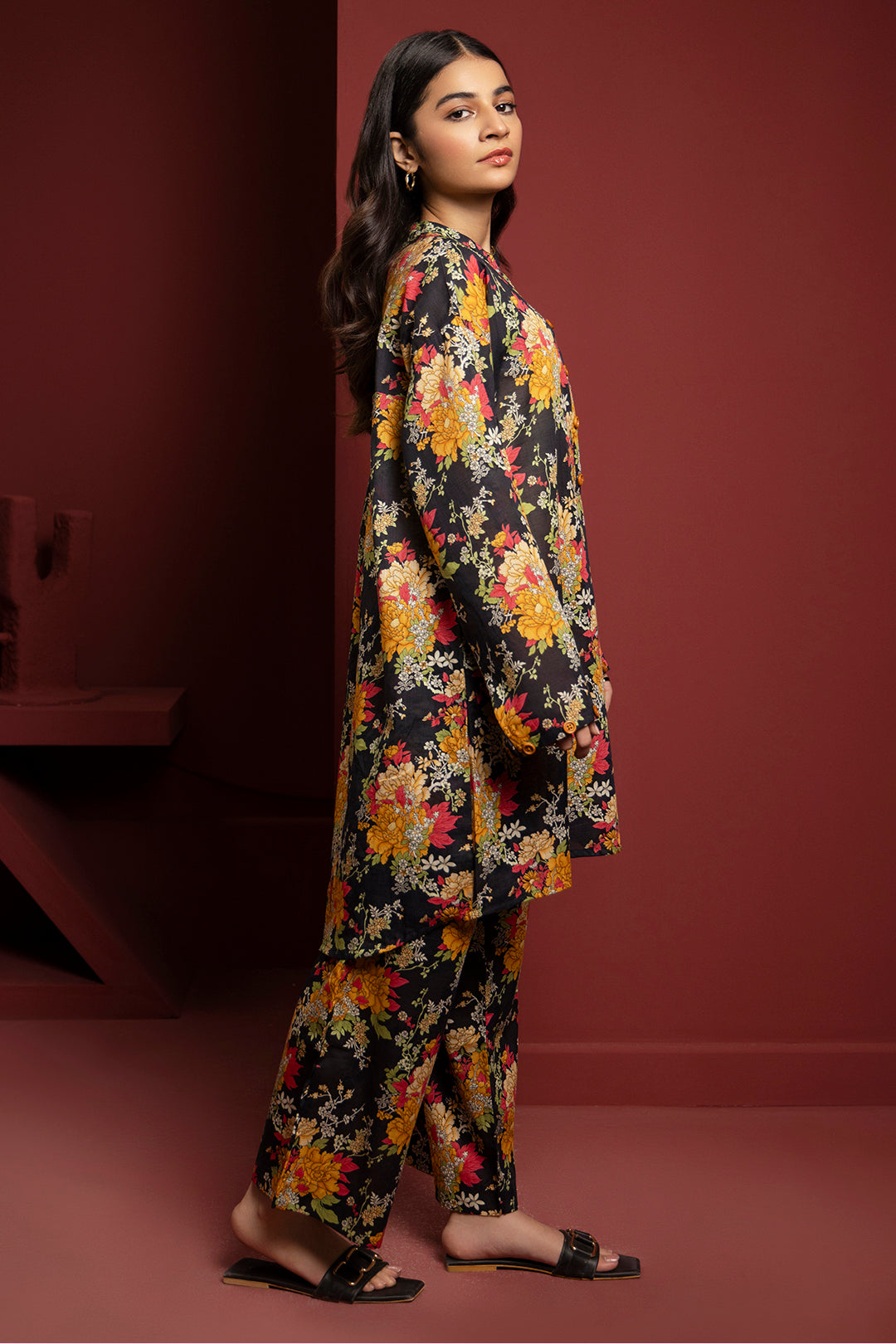 Zellbury | Winter Pret | Kurta Trouser - 3034 - House Of Hania