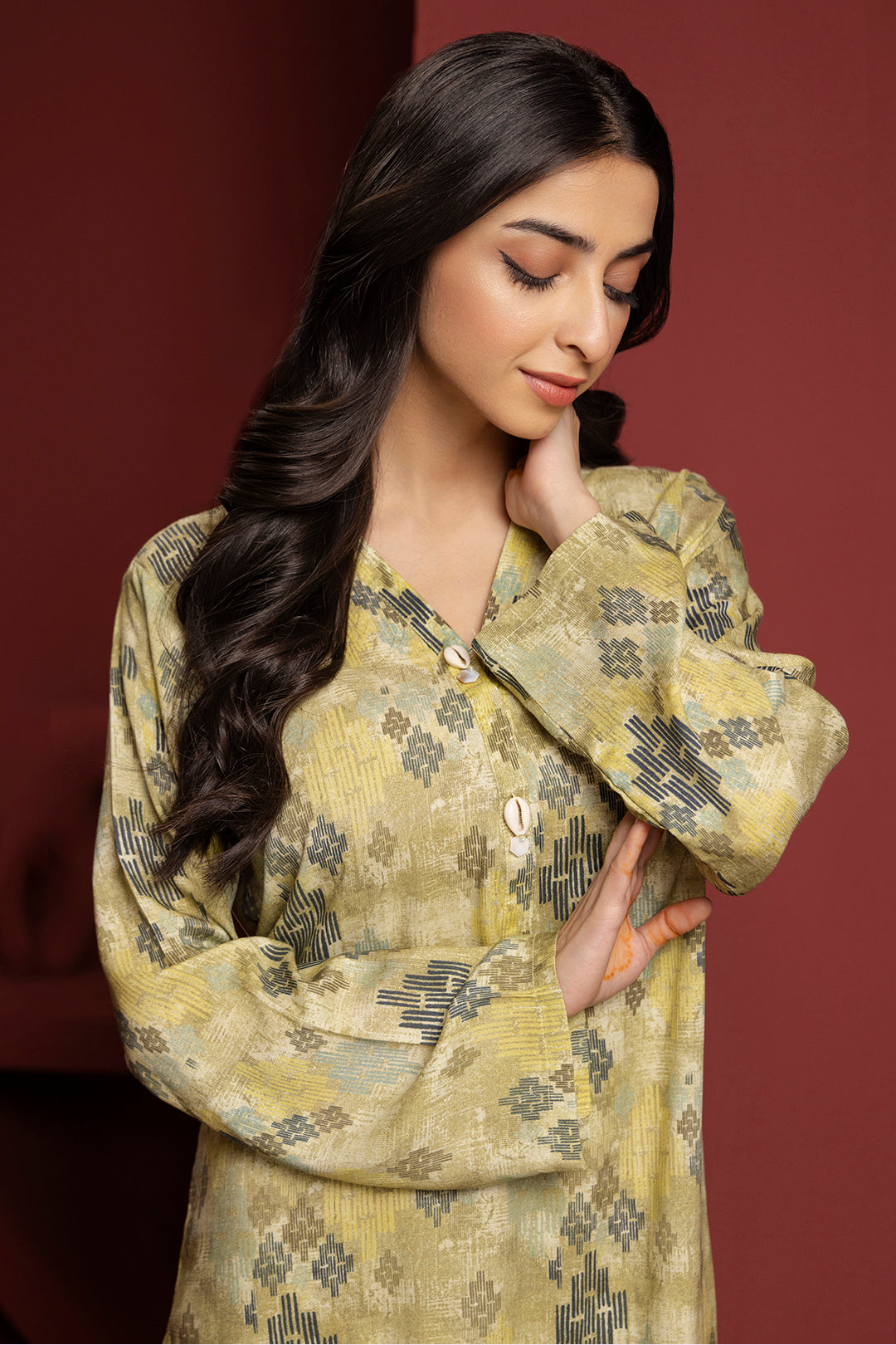 Zellbury | Winter Pret | Kurta Trouser - 3035 - House Of Hania