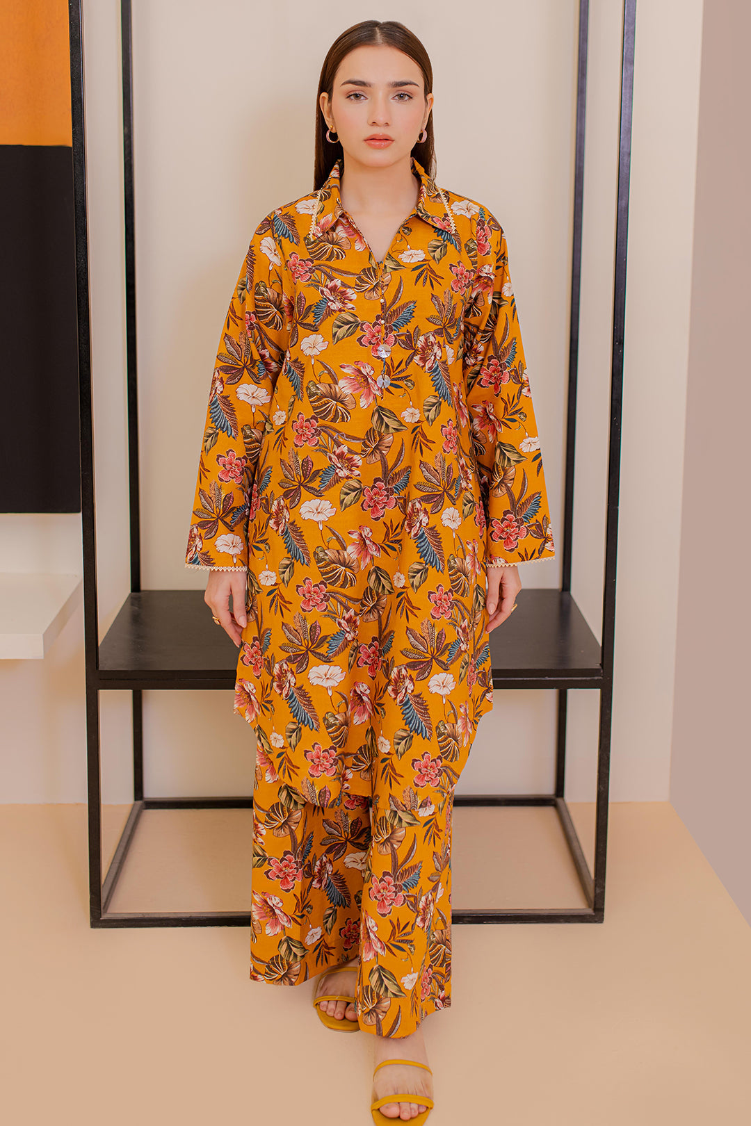 Zellbury | Winter Pret | Kurta Trouser - 3058 - House Of Hania