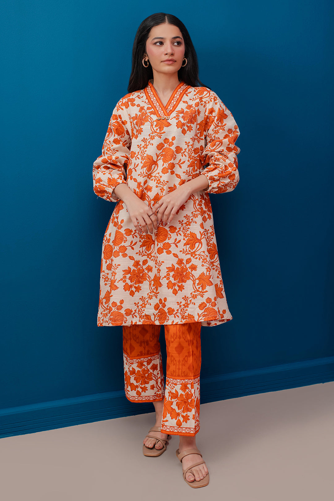 Zellbury | Winter Pret | Kurta Trouser - 3059 - House Of Hania