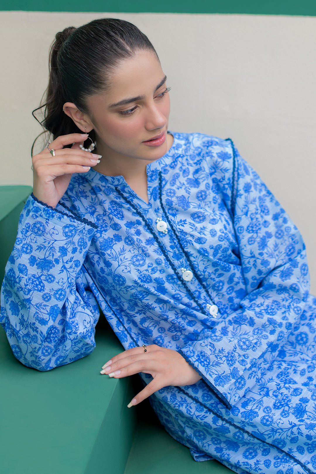 Zellbury | Winter Pret | Kurta Trouser - 3062 - House Of Hania