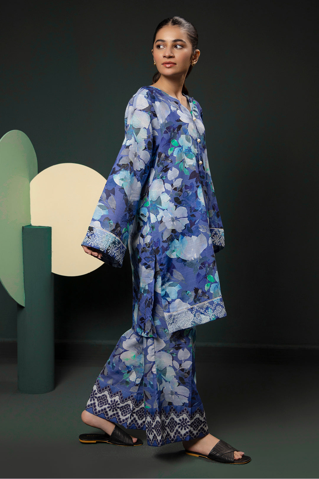 Zellbury | Winter Pret | Kurta Trouser - 3086 - House Of Hania
