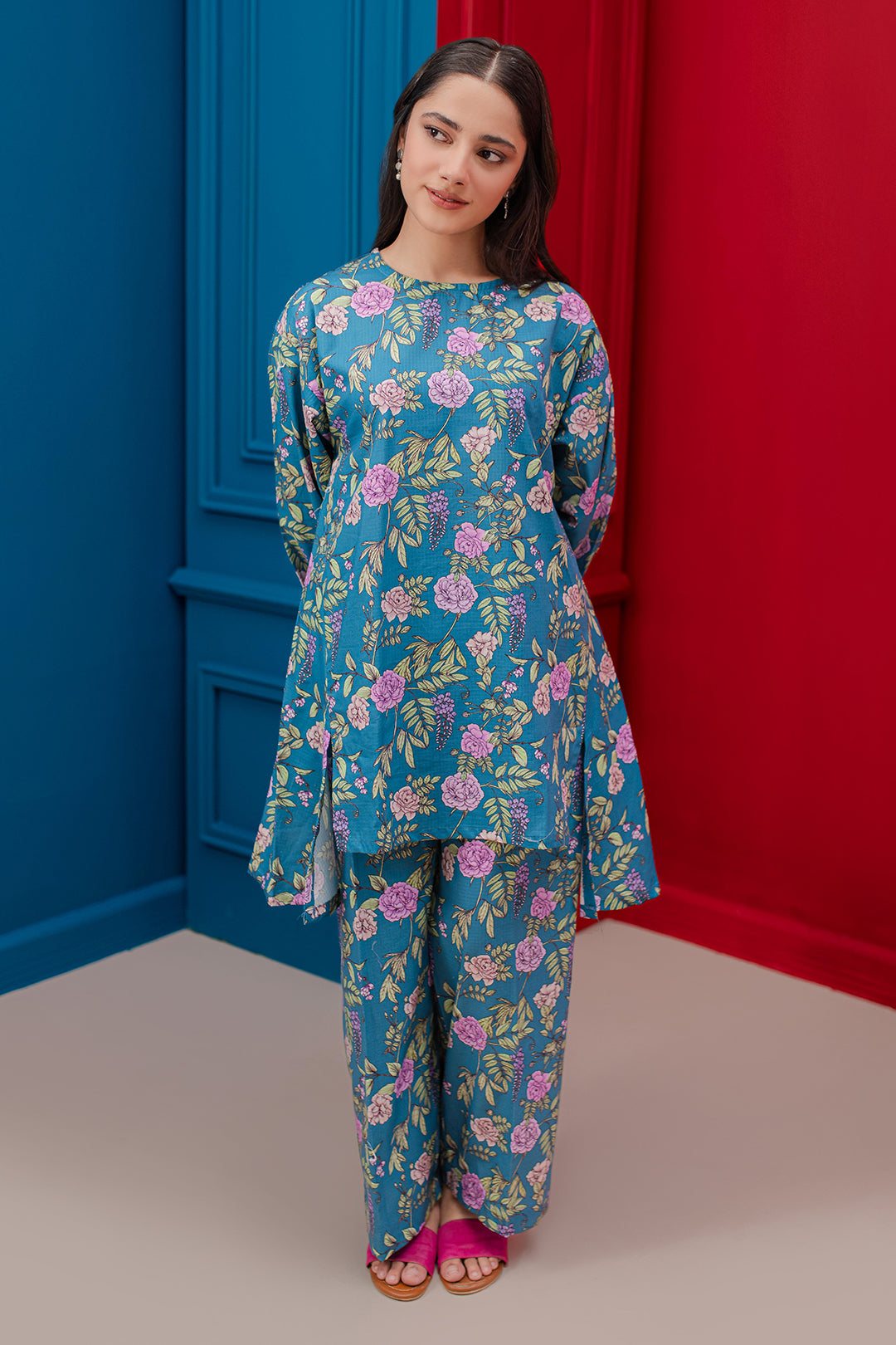 Zellbury | Winter Pret | Kurta Trouser - 3106 - House Of Hania