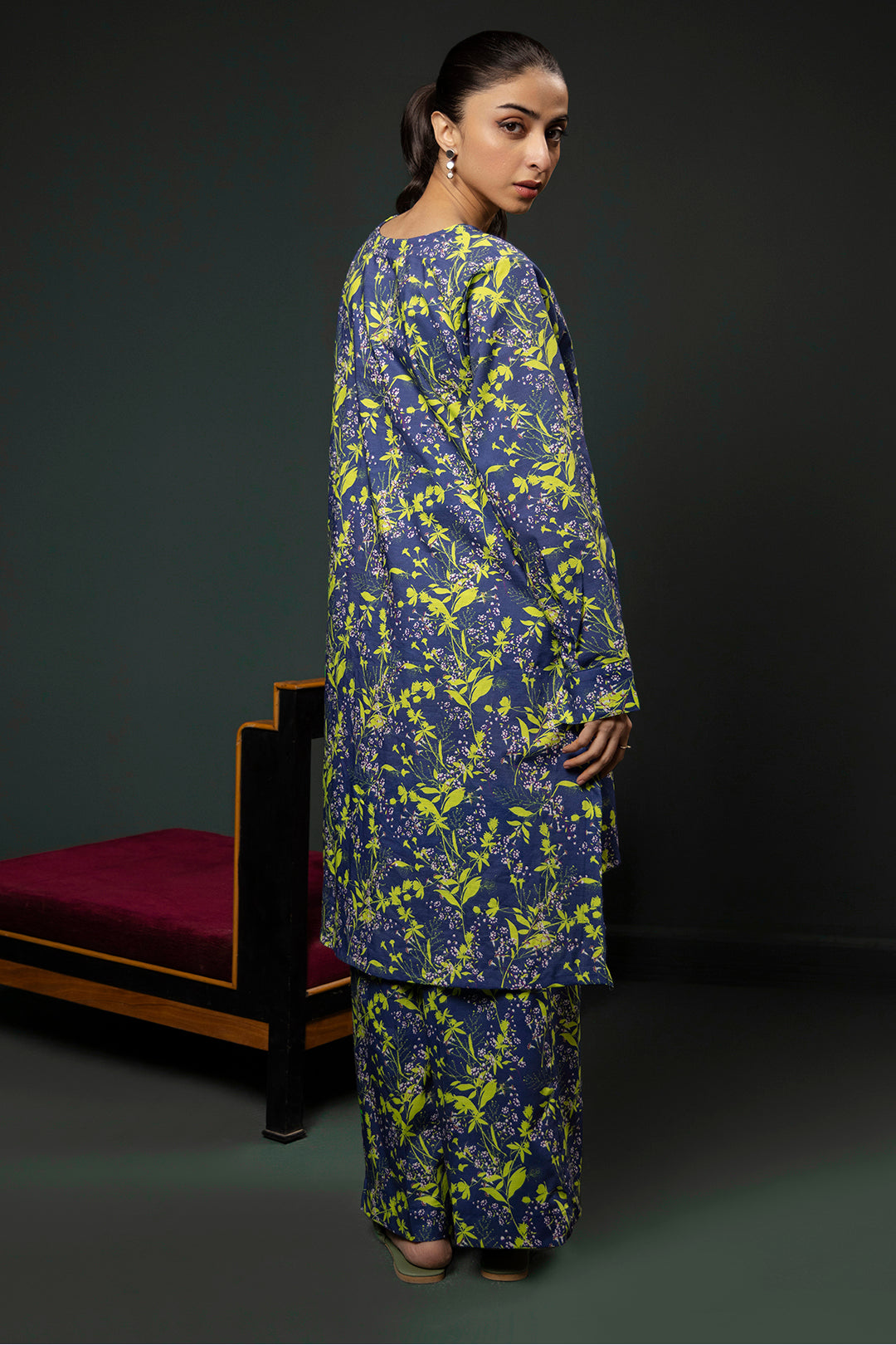 Zellbury | Winter Pret | Kurta Trouser - 3108 - House Of Hania