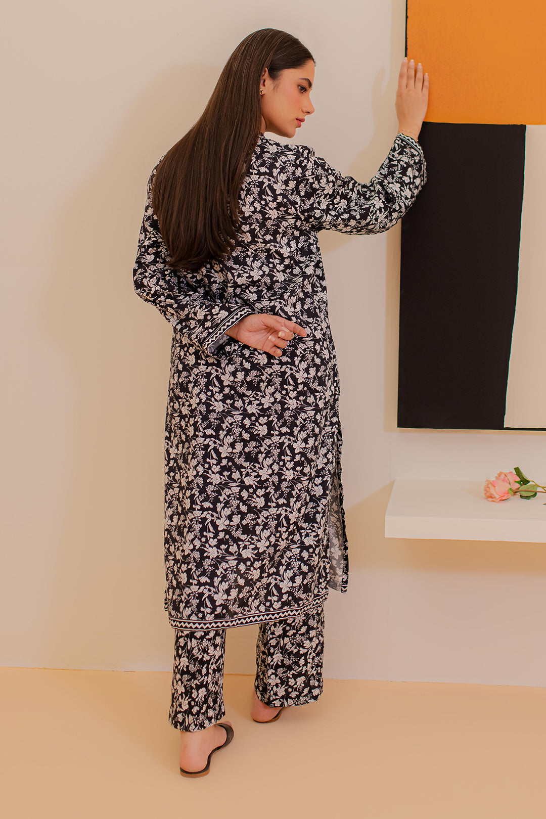 Zellbury | Winter Pret | Kurta Trouser - 3109 - House Of Hania