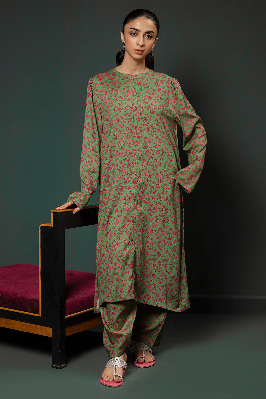 Zellbury | Winter Pret | Kurta Trouser - 3137 - House Of Hania