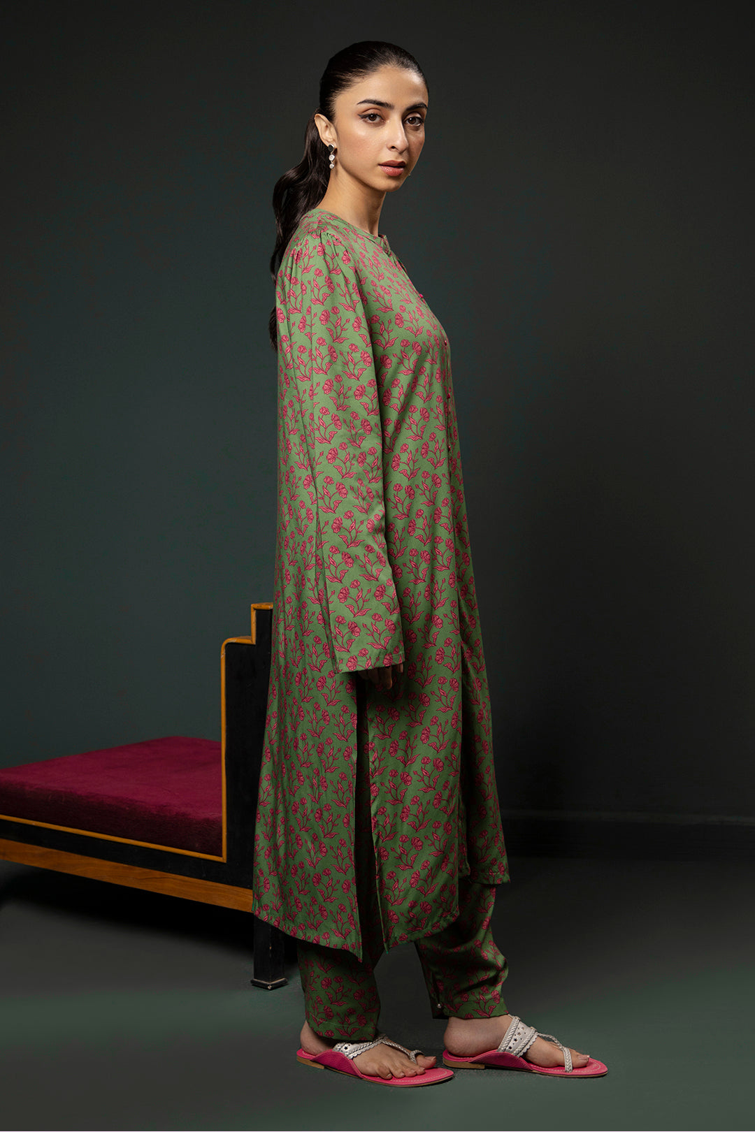 Zellbury | Winter Pret | Kurta Trouser - 3137 - House Of Hania