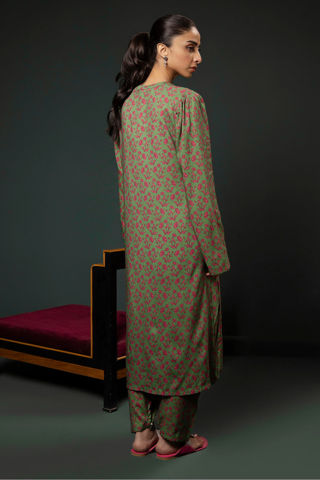 Zellbury | Winter Pret | Kurta Trouser - 3137 - House Of Hania