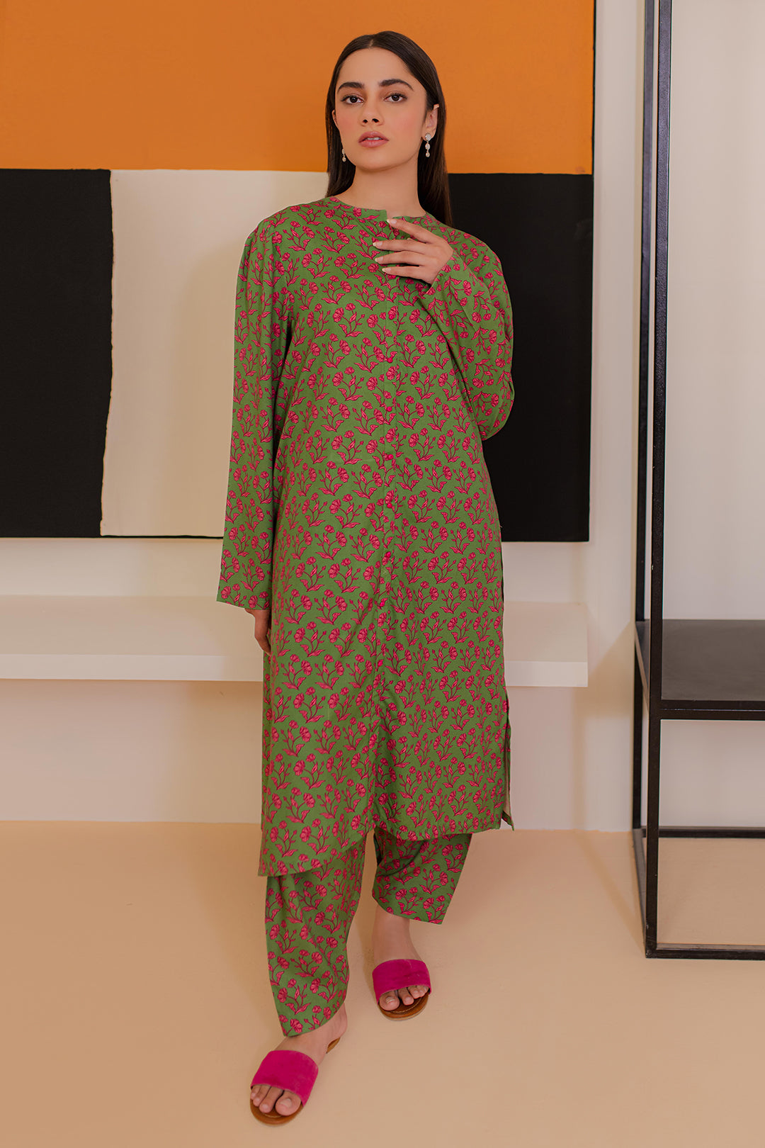 Zellbury | Winter Pret | Kurta Trouser - 3137 - House Of Hania