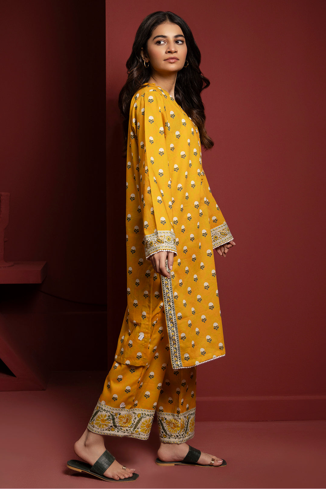 Zellbury | Winter Pret | Kurta Trouser - 3276 - House Of Hania