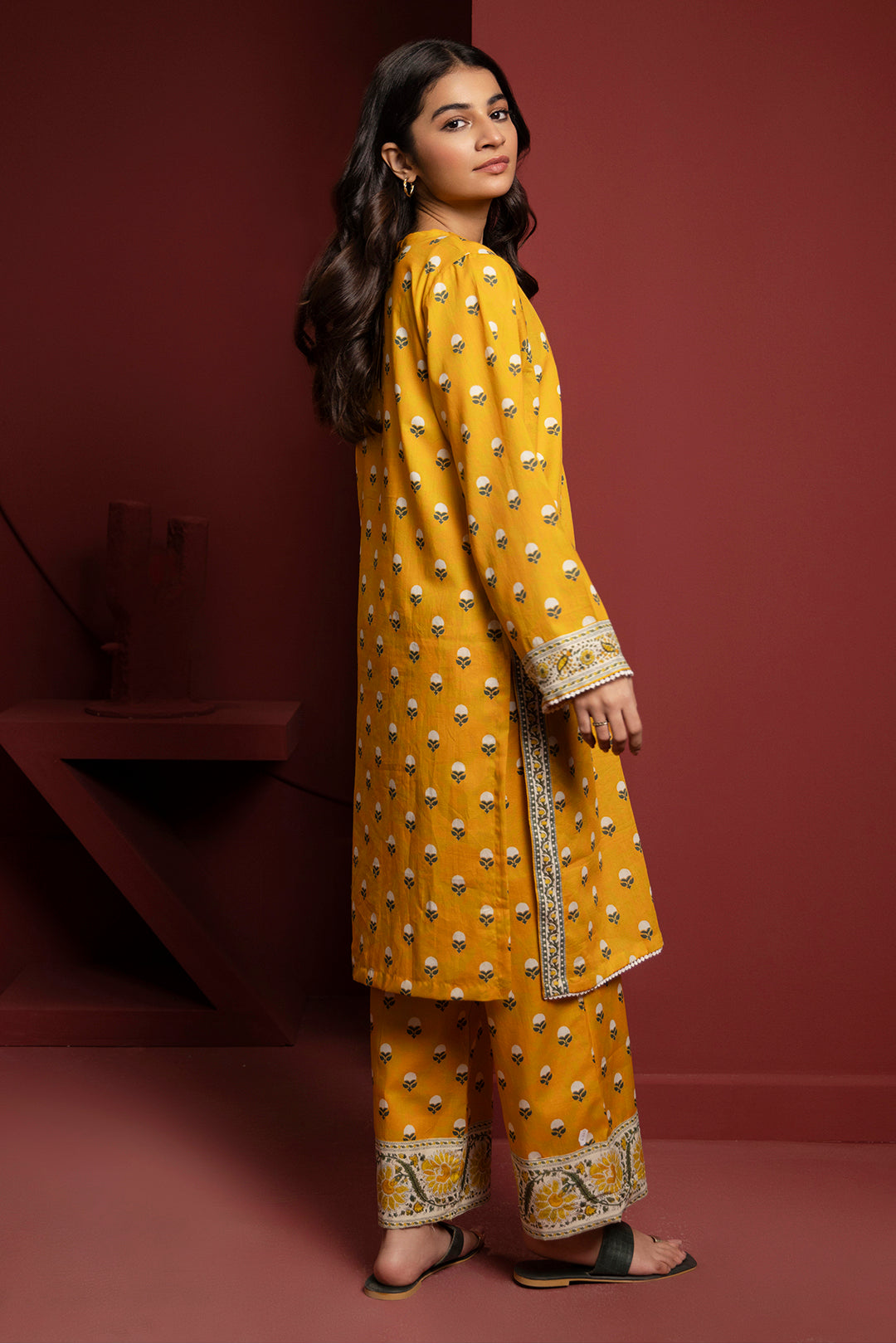 Zellbury | Winter Pret | Kurta Trouser - 3276 - House Of Hania