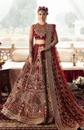 Zevk Afsanah Luxury Embroidered Net 3Pc Suit - Pari Zad - House Of Hania