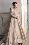 Zevk Afsanah Luxury Embroidered Zari Tissue 3Pc Suit - Atlas - House Of Hania