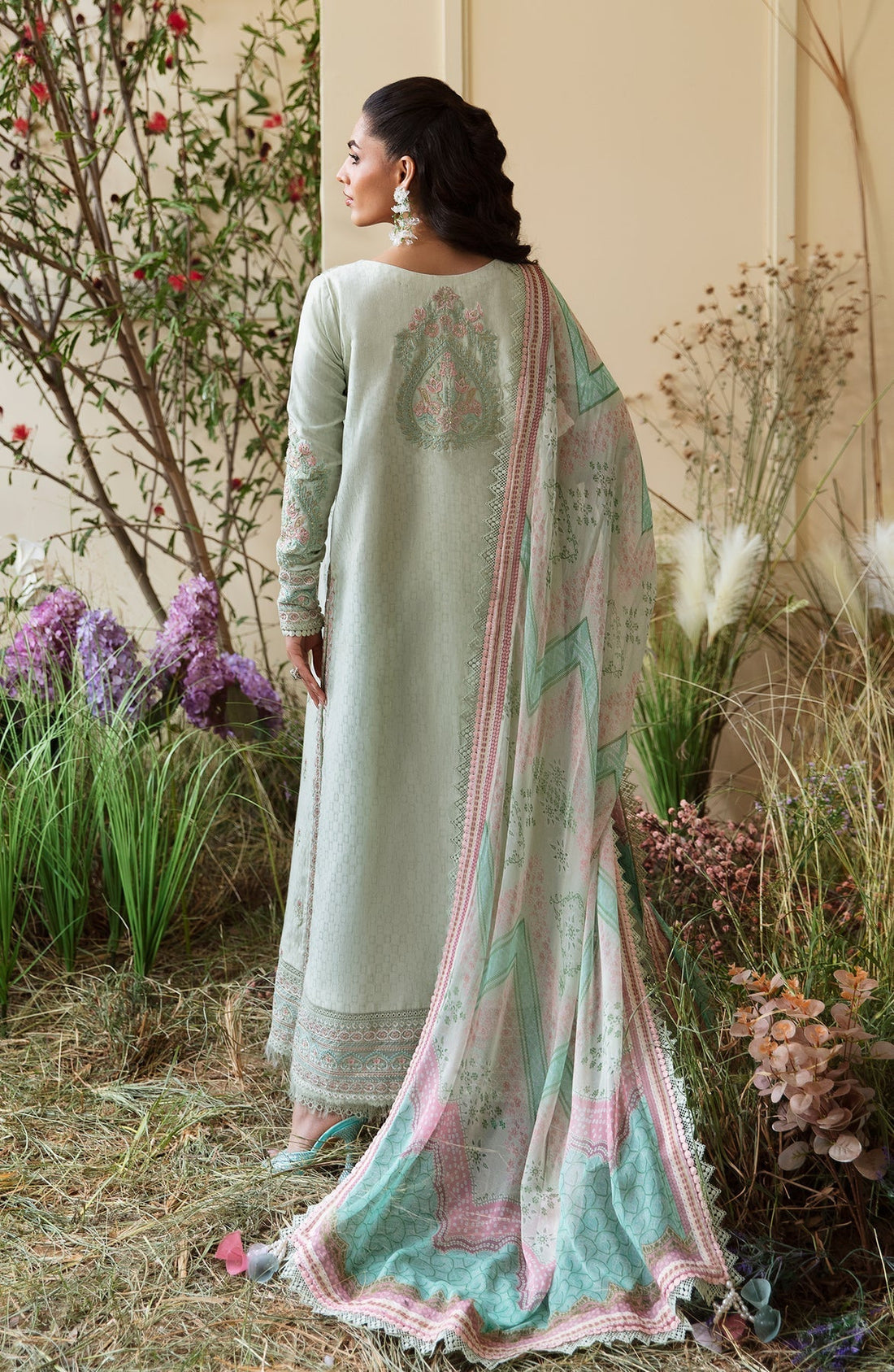 Zevk | Flora Festive Lawn | BLOSSOM - House Of Hania