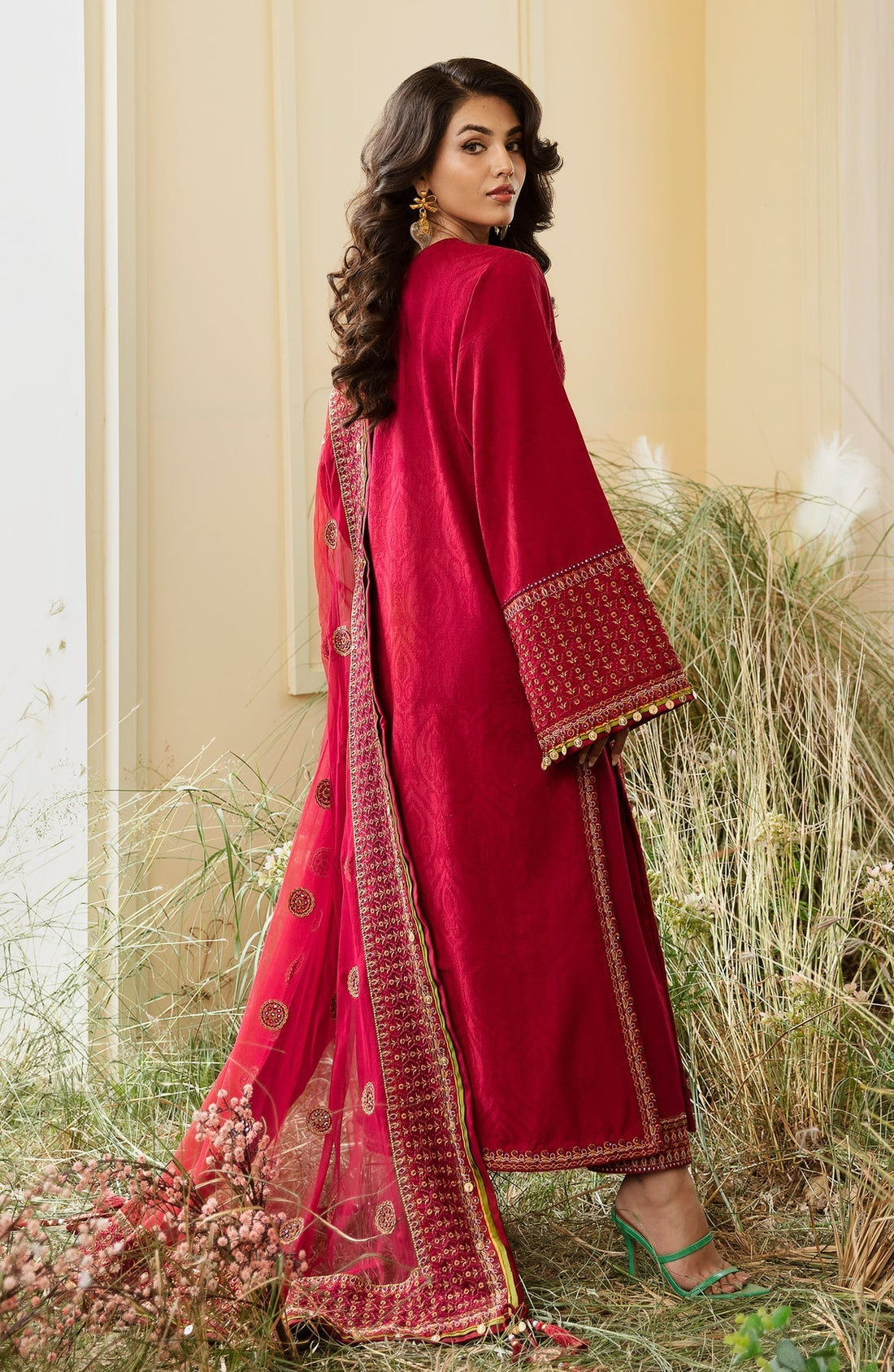 Zevk | Flora Festive Lawn | CHERISH - House Of Hania