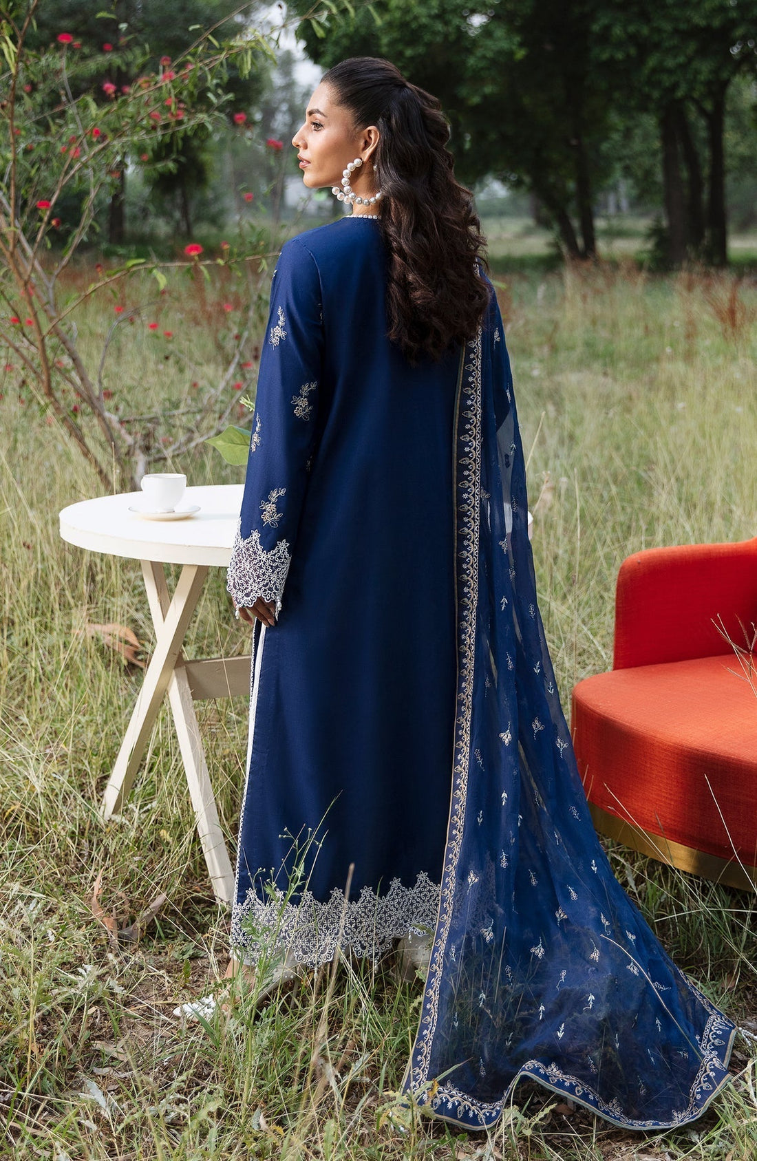 Zevk | Flora Festive Lawn | DAISY - House Of Hania