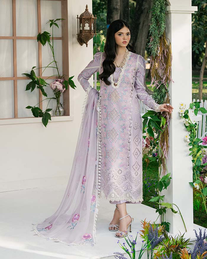 Zevk | Flora Festive Lawn | LILLY - House Of Hania