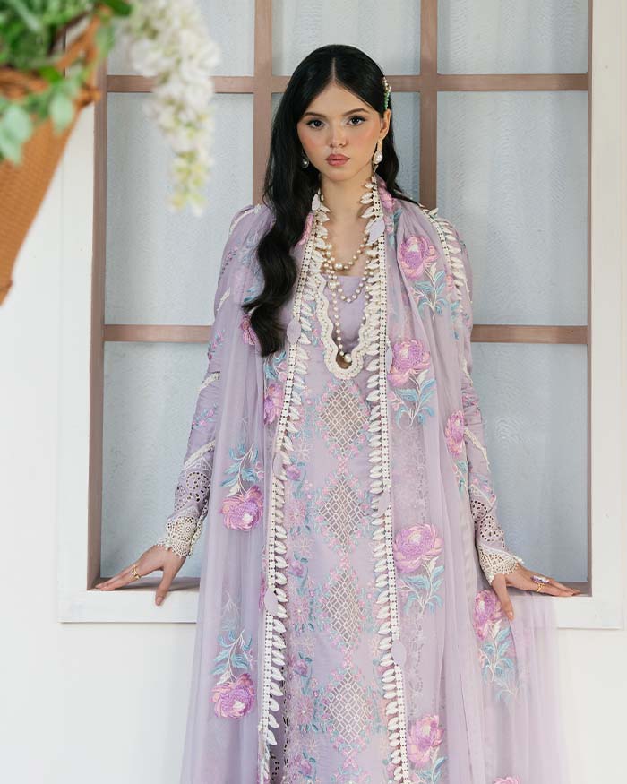 Zevk | Flora Festive Lawn | LILLY - House Of Hania