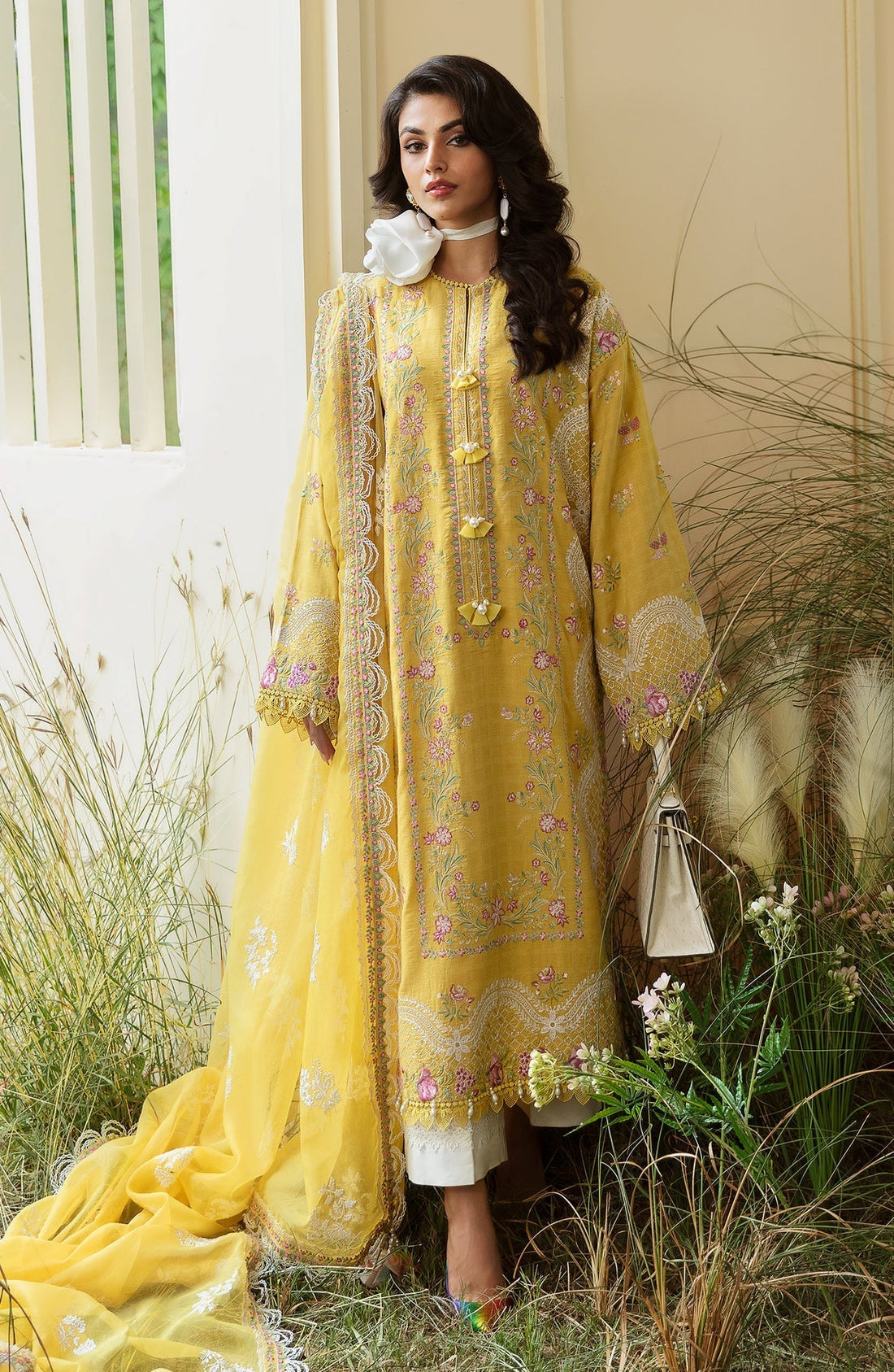 Zevk | Flora Festive Lawn | LUMANI - House Of Hania