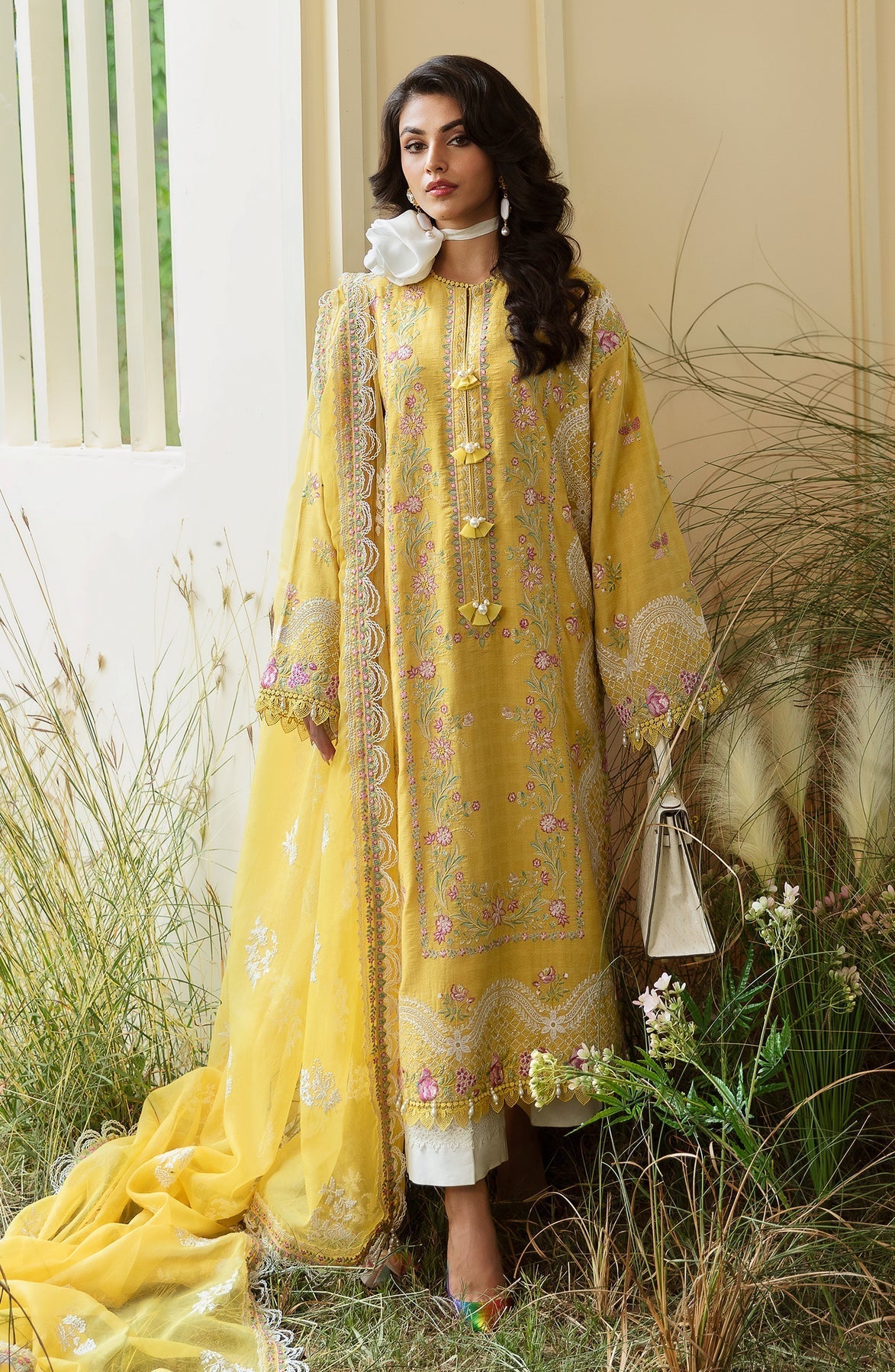 Zevk | Flora Festive Lawn | LUMANI - House Of Hania