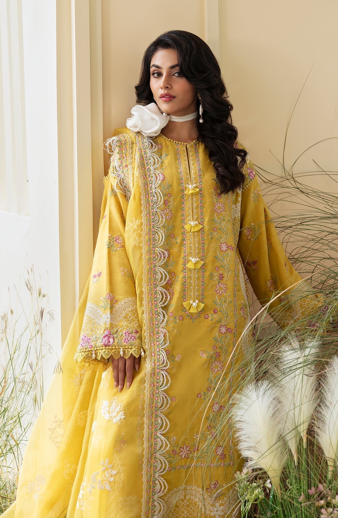 Zevk | Flora Festive Lawn | LUMANI - House Of Hania