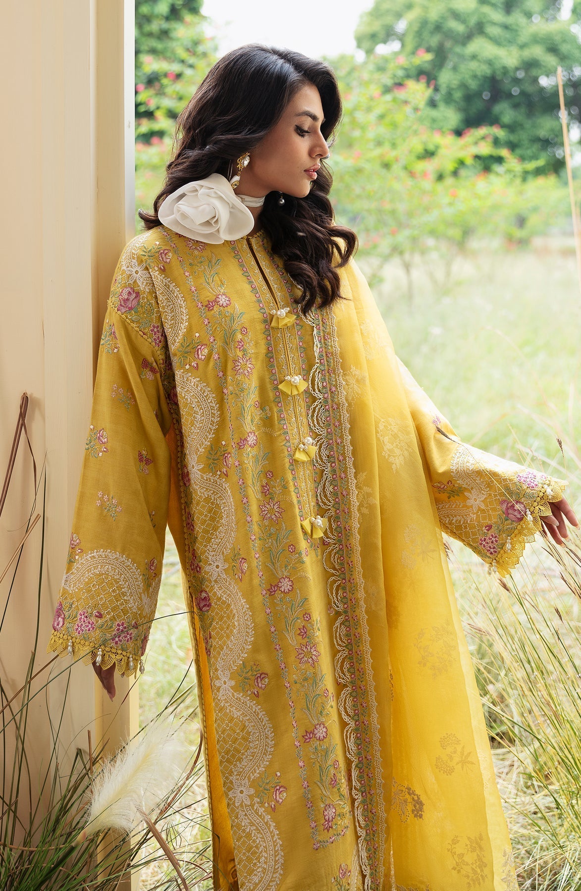 Zevk | Flora Festive Lawn | LUMANI - House Of Hania