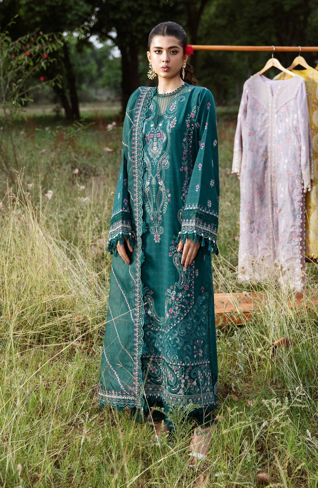 Zevk | Flora Festive Lawn | RELIC - House Of Hania