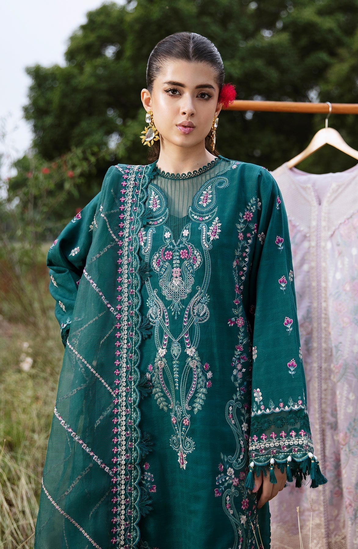Zevk | Flora Festive Lawn | RELIC - House Of Hania