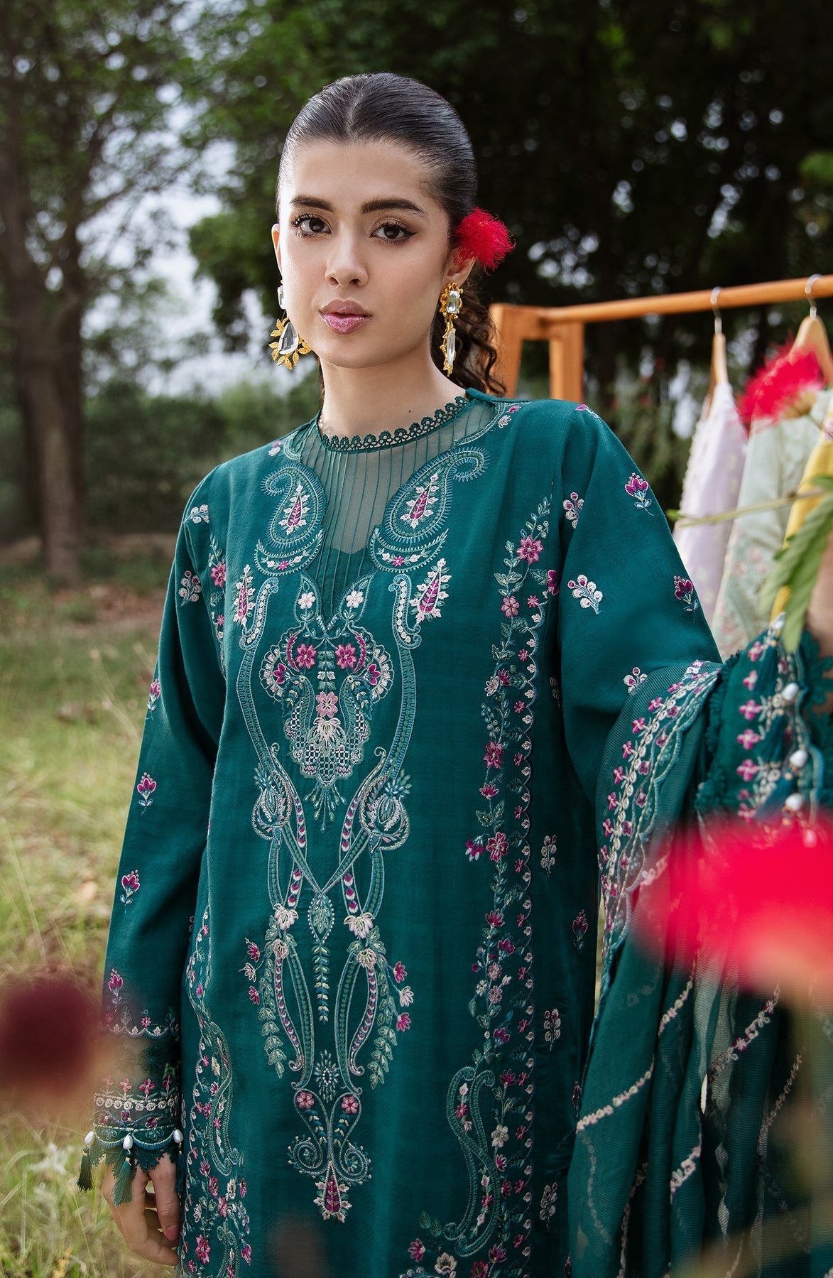 Zevk | Flora Festive Lawn | RELIC - House Of Hania