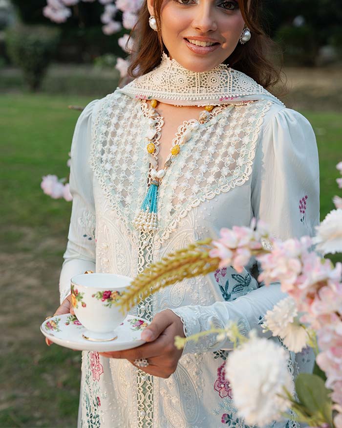 Zevk | Flora Festive Lawn Vol II | JASMINE - House Of Hania
