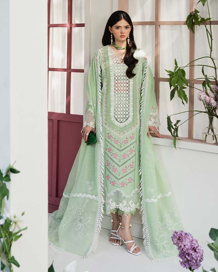 Zevk | Flora Festive Lawn Vol II | ROSEMARY - House Of Hania