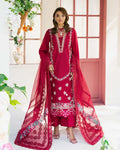 Zevk | Flora Festive Lawn | ZINNIA - House Of Hania