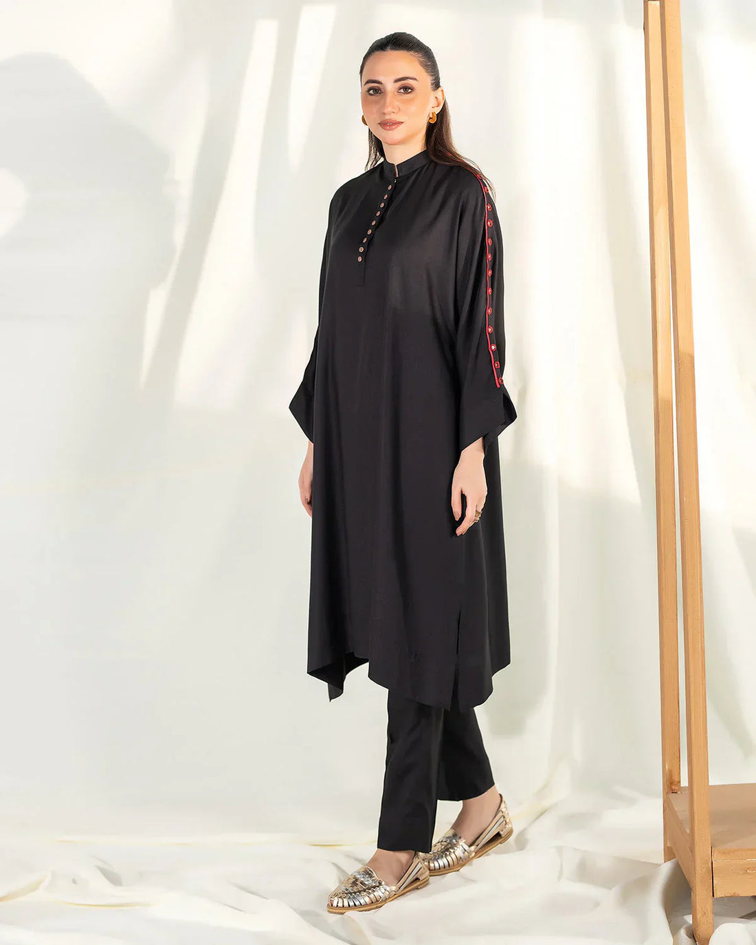 Zevk | Winter Flavour Kaftan | BLACK BERRY - House Of Hania