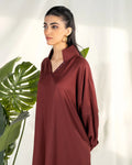 Zevk | Winter Flavour Kaftan | BROWNIE - House Of Hania