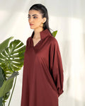 Zevk | Winter Flavour Kaftan | BROWNIE - House Of Hania
