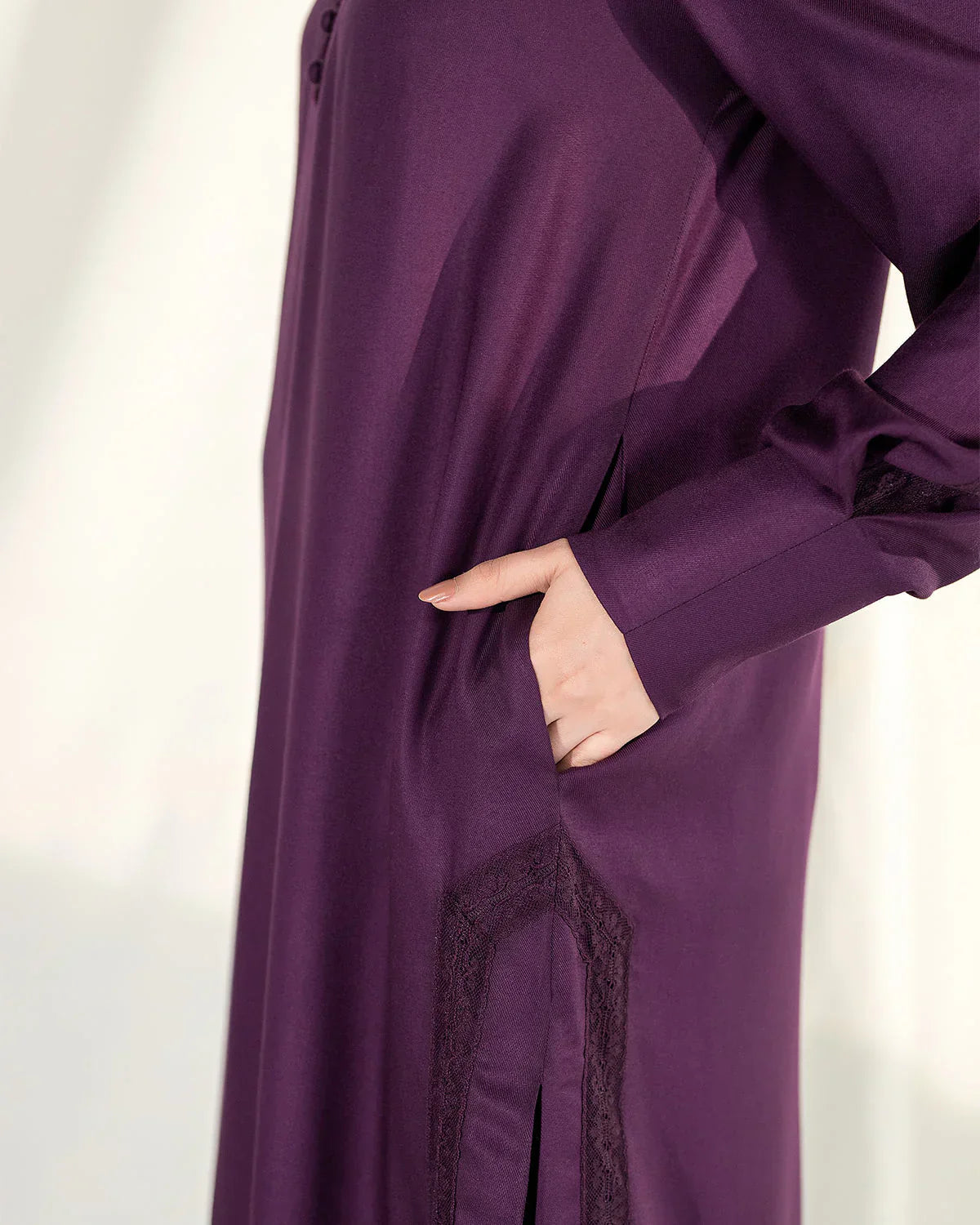 Zevk | Winter Flavour Kaftan | PLUM - House Of Hania