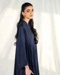 Zevk | Winter Flavour Kaftan | ROYAL BLUE - House Of Hania