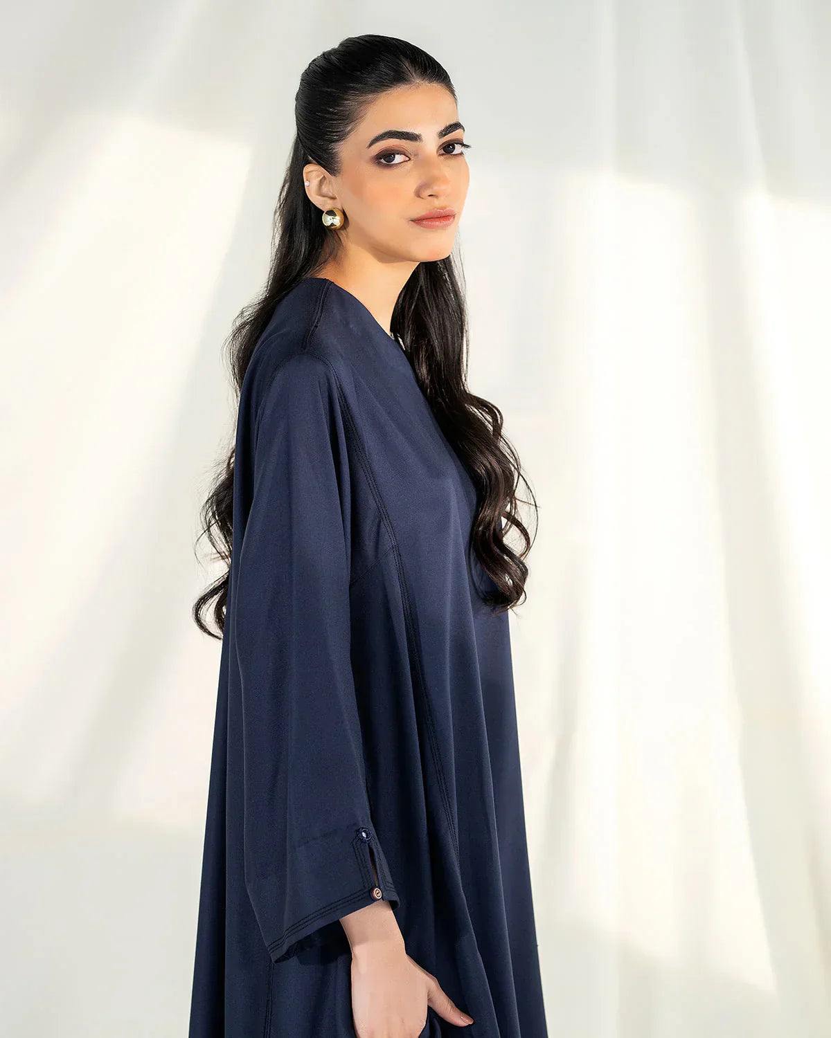 Zevk | Winter Flavour Kaftan | ROYAL BLUE - House Of Hania