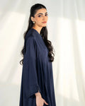 Zevk | Winter Flavour Kaftan | ROYAL BLUE - House Of Hania