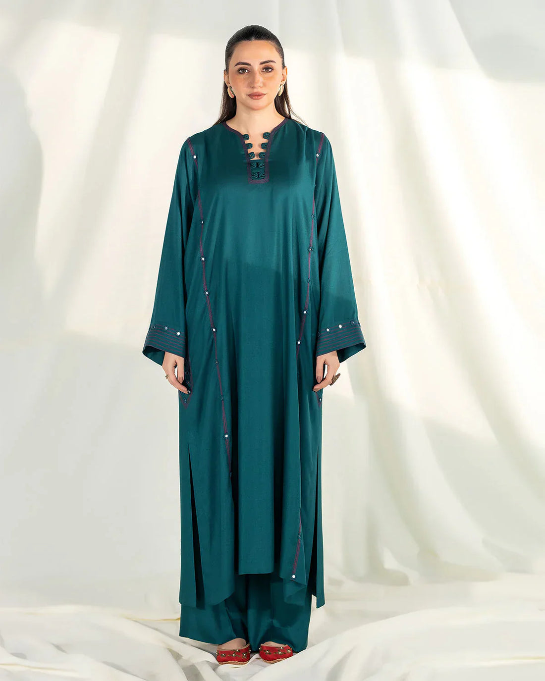 Zevk | Winter flavour Kaftan | ZINC - House Of Hania