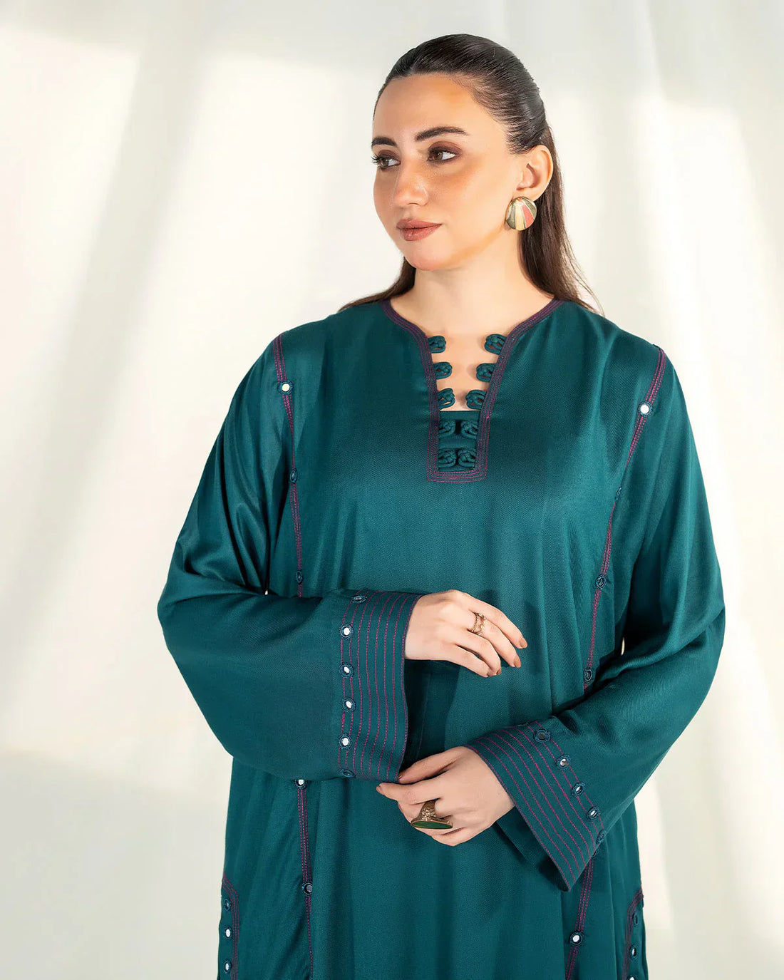 Zevk | Winter flavour Kaftan | ZINC - House Of Hania
