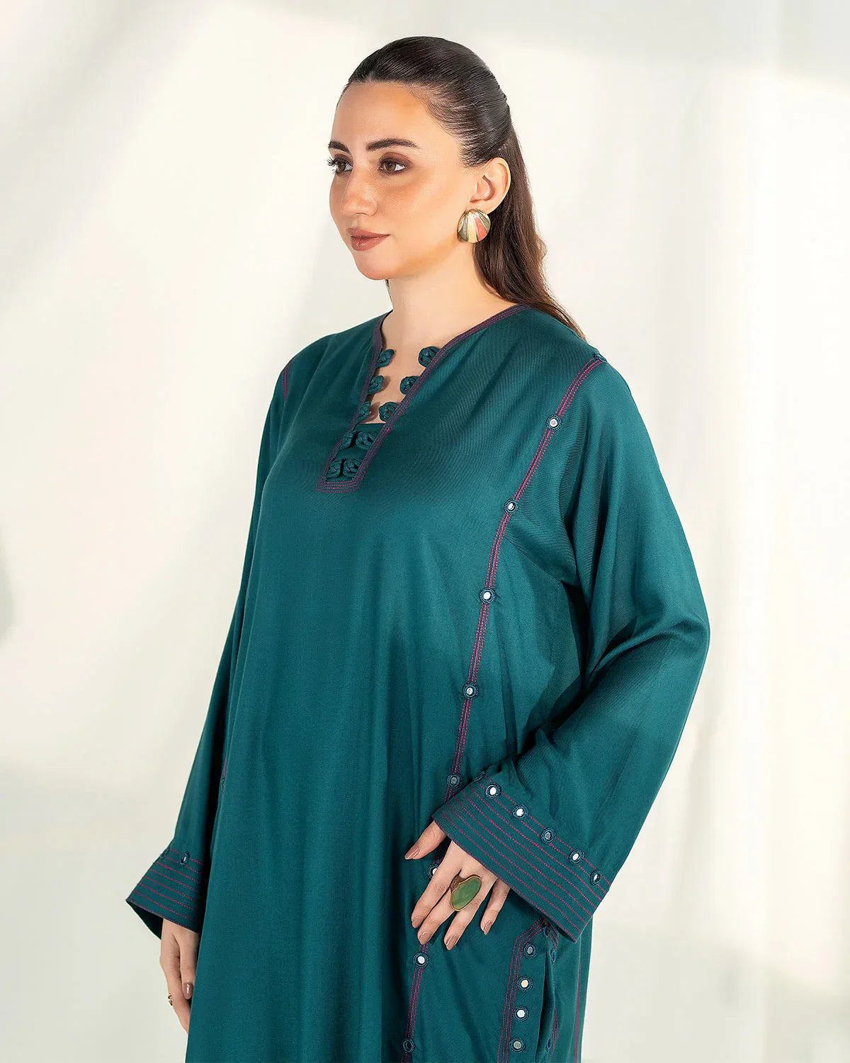Zevk | Winter flavour Kaftan | ZINC - House Of Hania