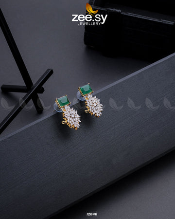 Zircon Cluster Earrings - House Of Hania
