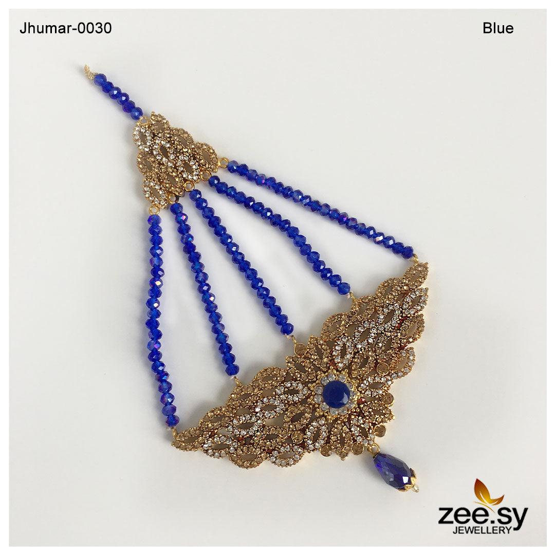 Zircon Sparkles Jhumar - House Of Hania